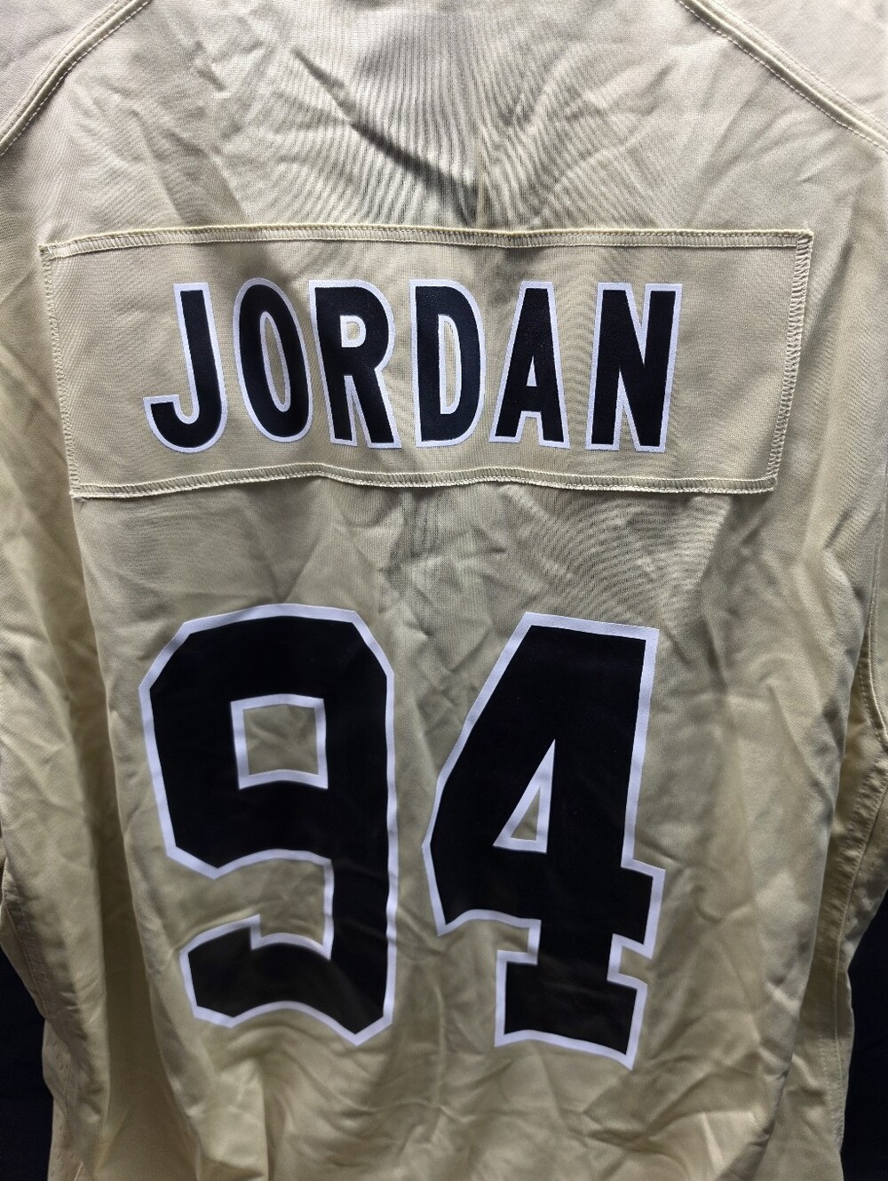 Nike Cameron Jordan #94 New Orleans Saints Jersey Men's XL Gold NFL - Picture 5 of 5